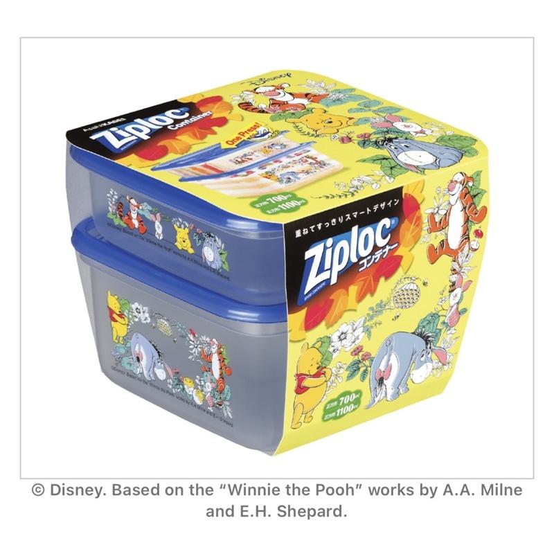 泡菜拉麵代購 2021秋季ziploc維尼家族保鮮盒-細節圖2