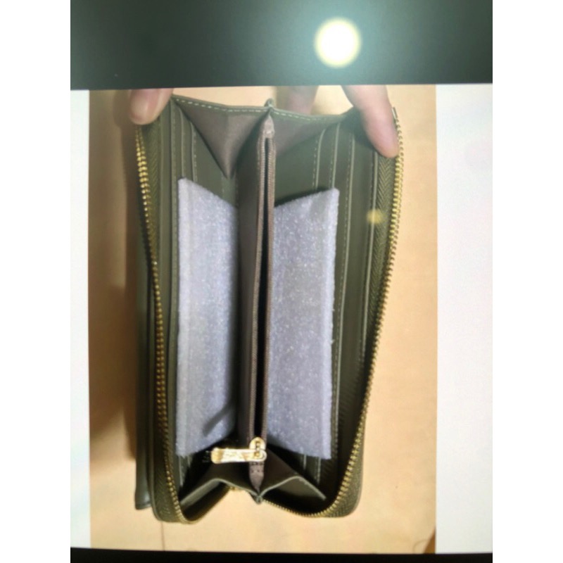 PIXY ACCS 繆斯暇想長夾 綠色（9成新）-細節圖5