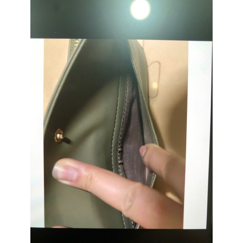 PIXY ACCS 繆斯暇想長夾 綠色（9成新）-細節圖6