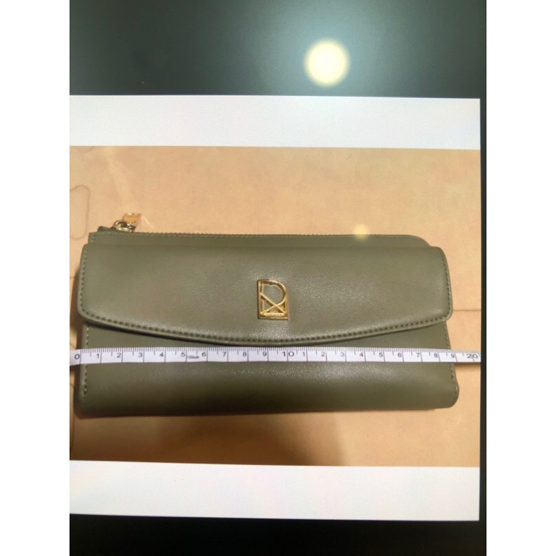 PIXY ACCS 繆斯暇想長夾 綠色（9成新）-細節圖7