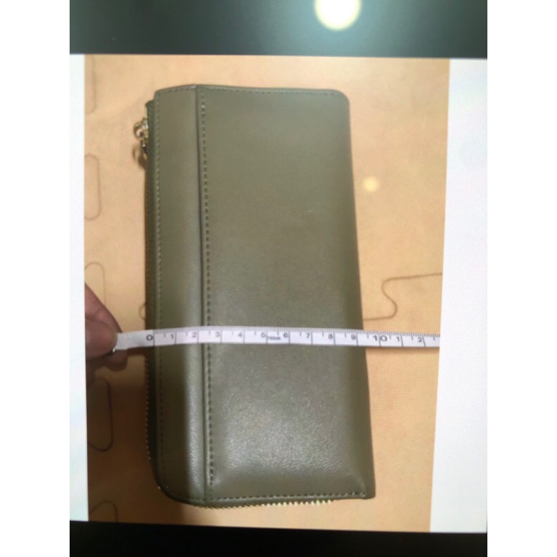 PIXY ACCS 繆斯暇想長夾 綠色（9成新）-細節圖8