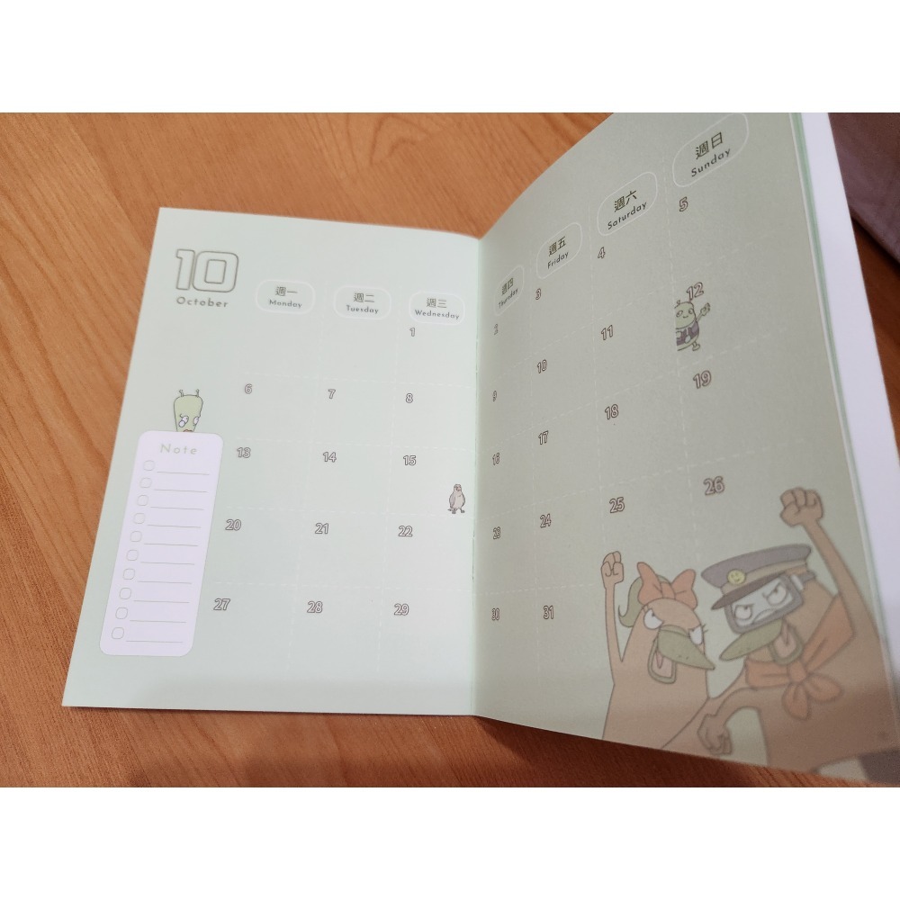 達克比辦案2025年月曆本，全新未使用，可領免運券下單-細節圖6