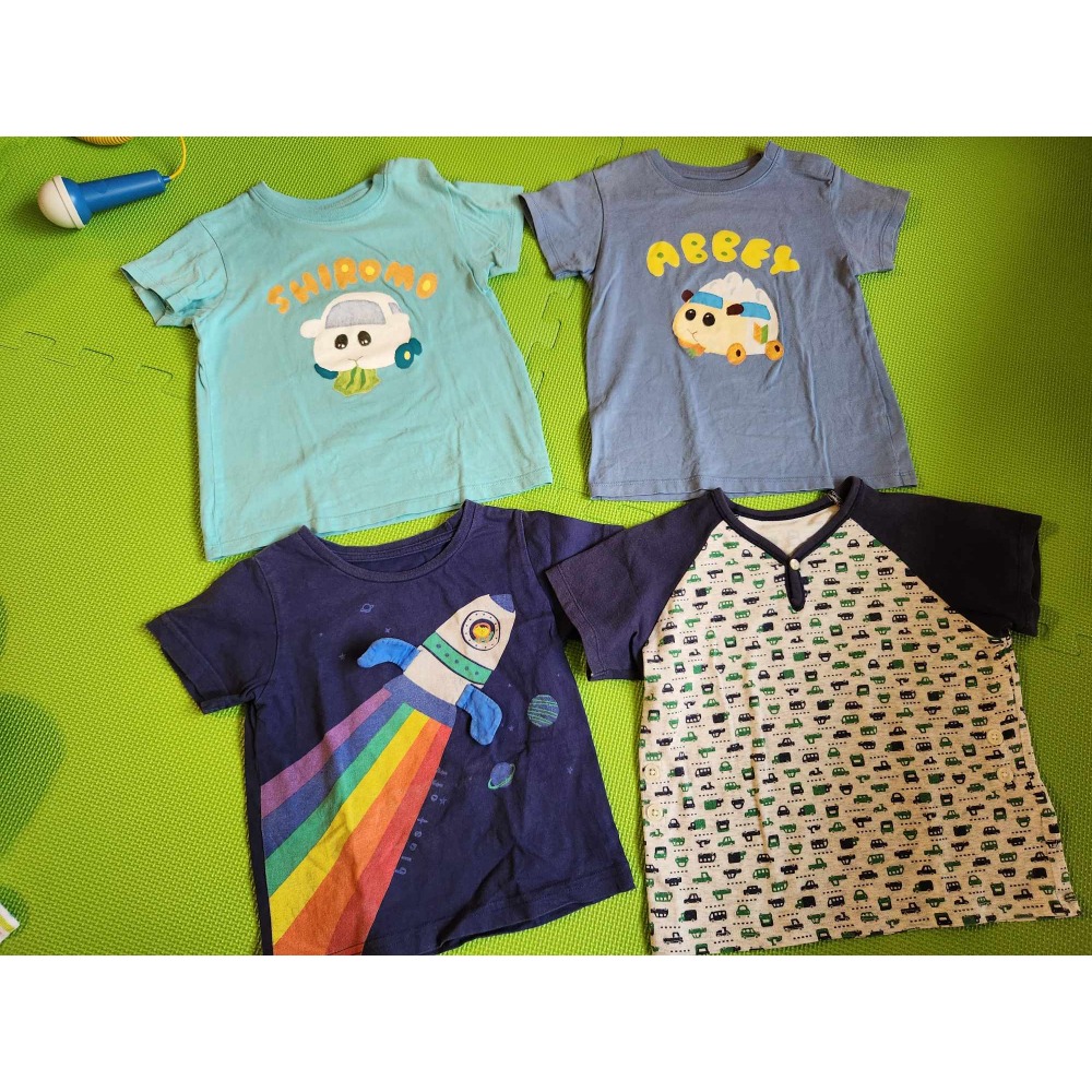 二手童裝90-100公分適穿，都是挑過留下ok的出售，二手皆視為有污粗穿，可用免運券-細節圖2