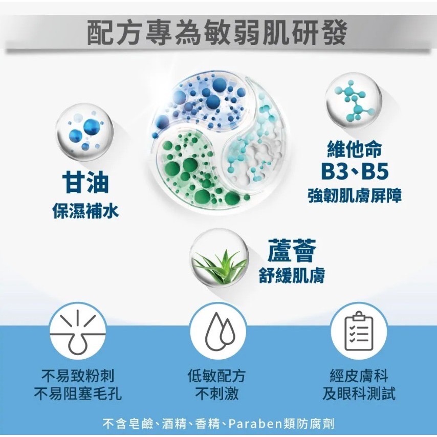 舒特膚 Cetaphil 全效泡泡潔膚乳 236ml 新包裝-細節圖4
