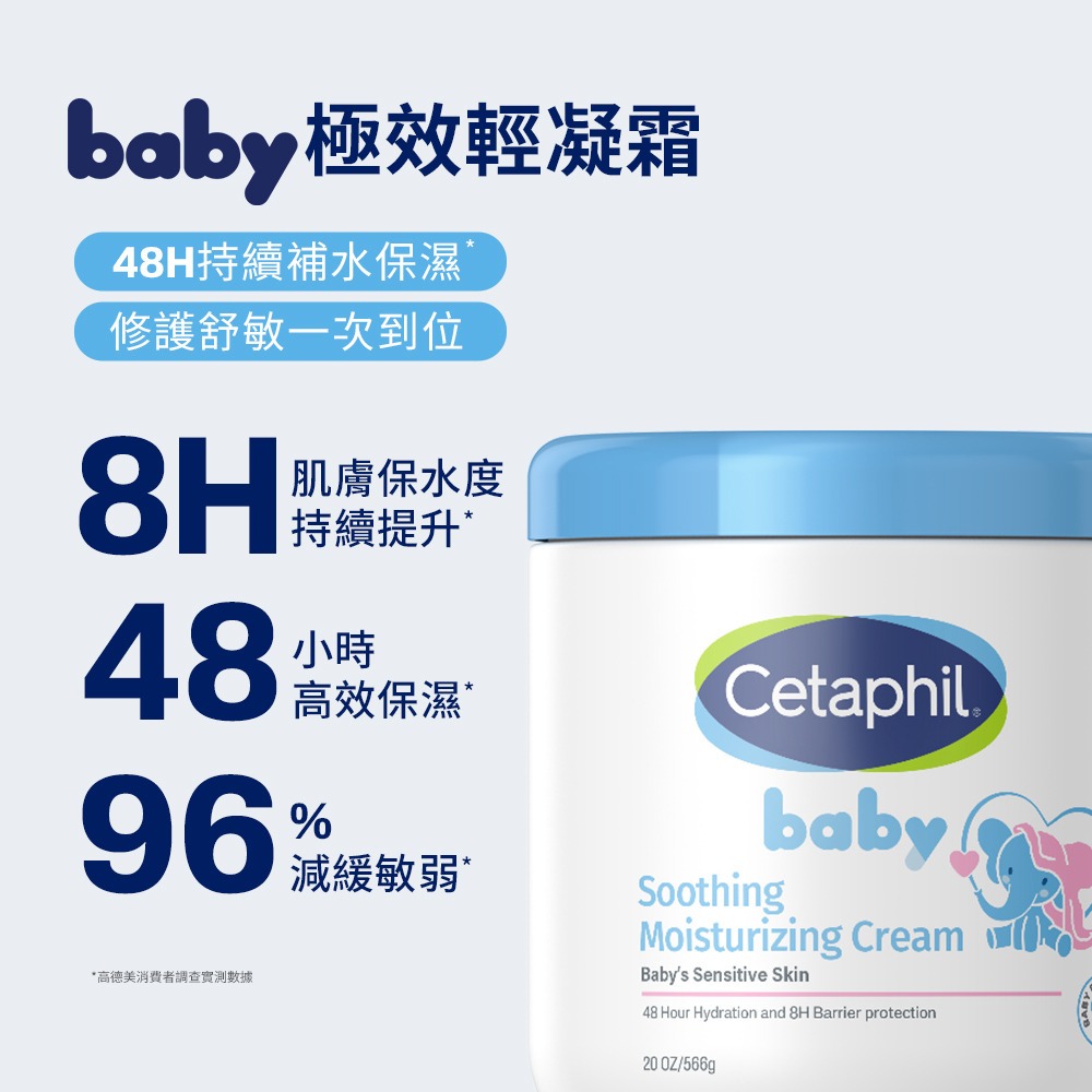 舒特膚 Baby極效輕凝霜566g-細節圖3