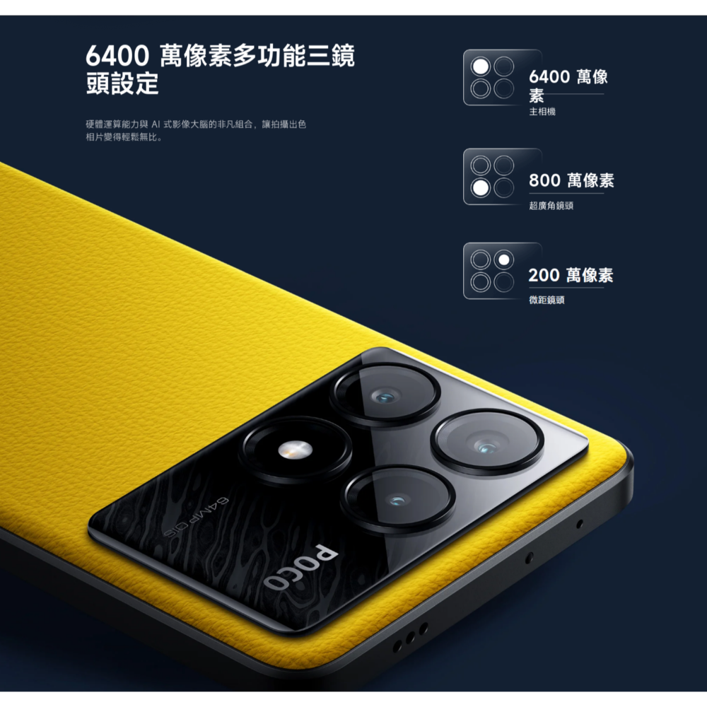 POCO X6 Pro 12 GB + 512 GB 全新未拆 台灣公司貨-細節圖6