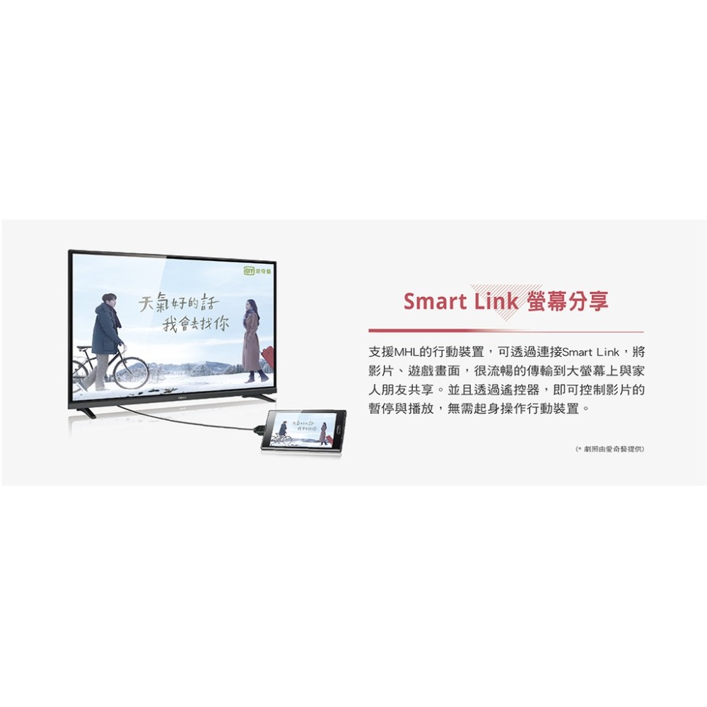 【CHIMEI】40型LED低藍光液晶顯示器TL-40A800+TB-A080 視訊盒-細節圖4