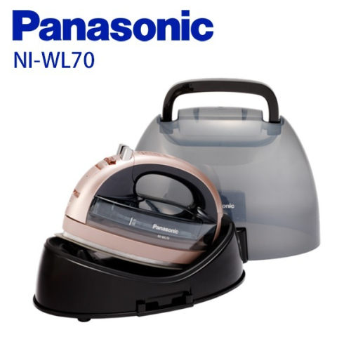 Panasonic 無線蒸氣電熨斗 香檳金 NI-WL70