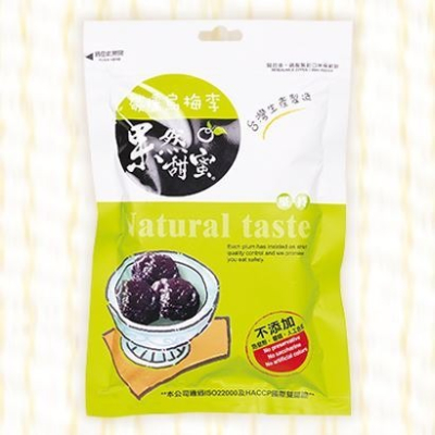 【泰泉食品】果然甜蜜系列果乾-碳燻烏梅李[210克]-3包組