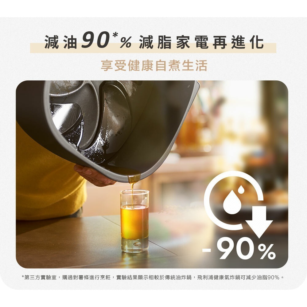 PHILIPS HD9252/01 渦輪氣旋健康氣炸鍋-細節圖2