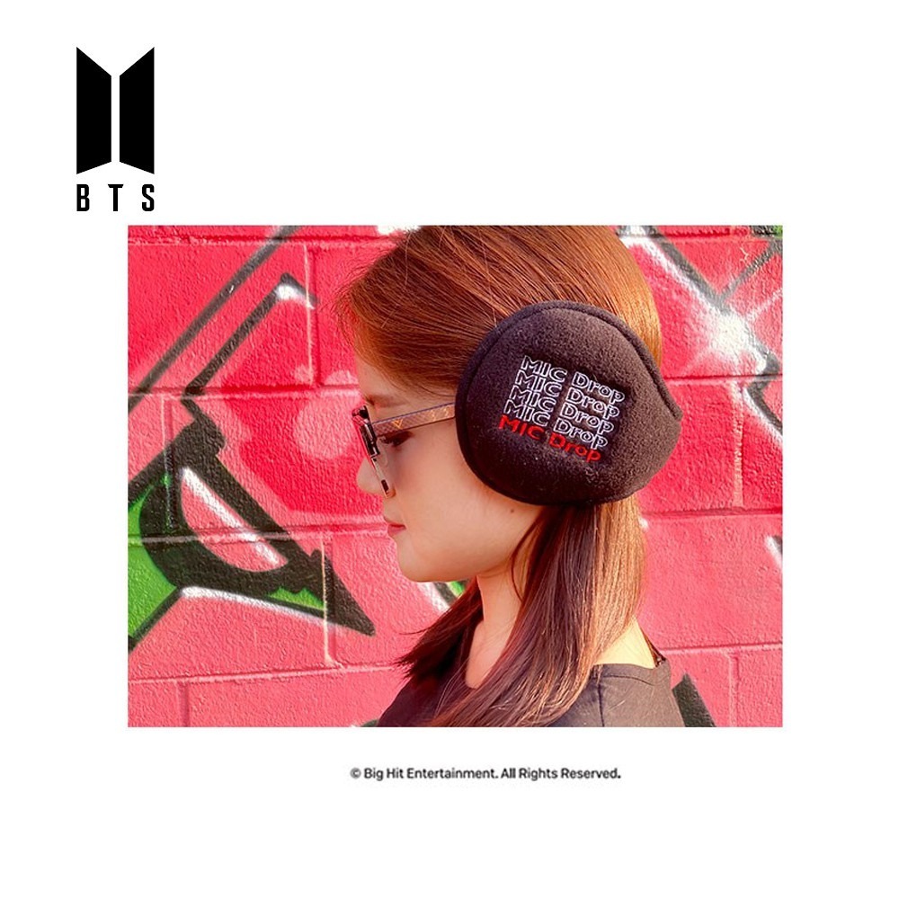 【絕版限量】K-pop韓流站 BTS MIC Drop Earmuffs耳罩(獨家贈BTS限量海報一張，送完為止)-細節圖8