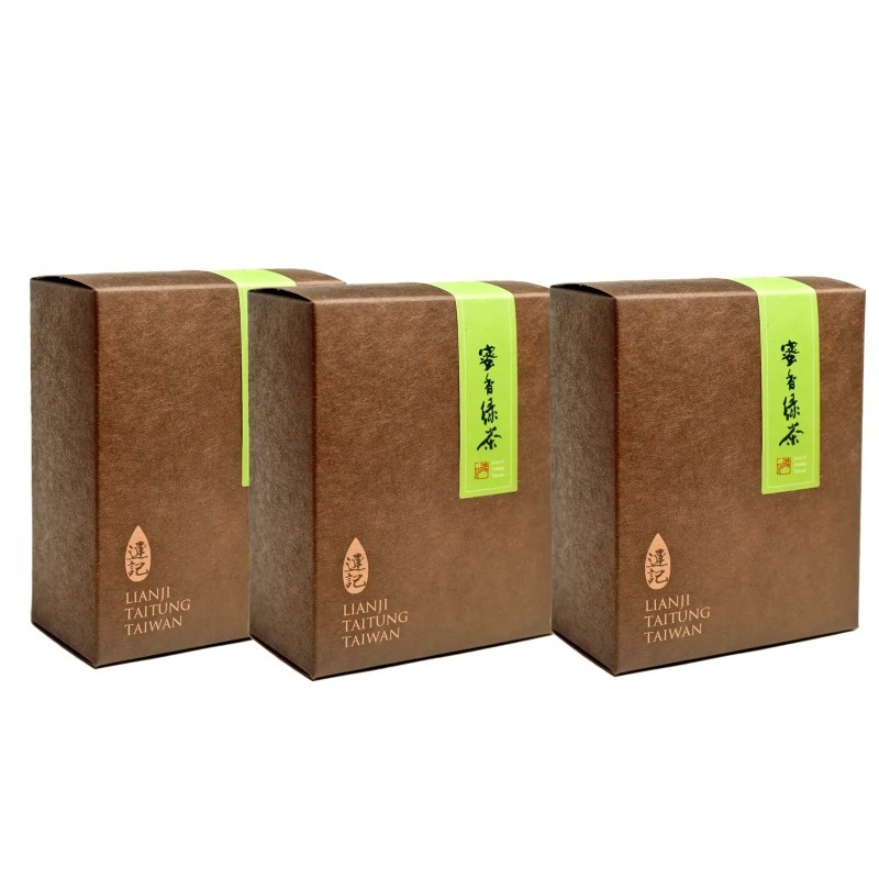 【連記茶莊】蜜香綠茶茶包12入(1盒/3盒)-細節圖2