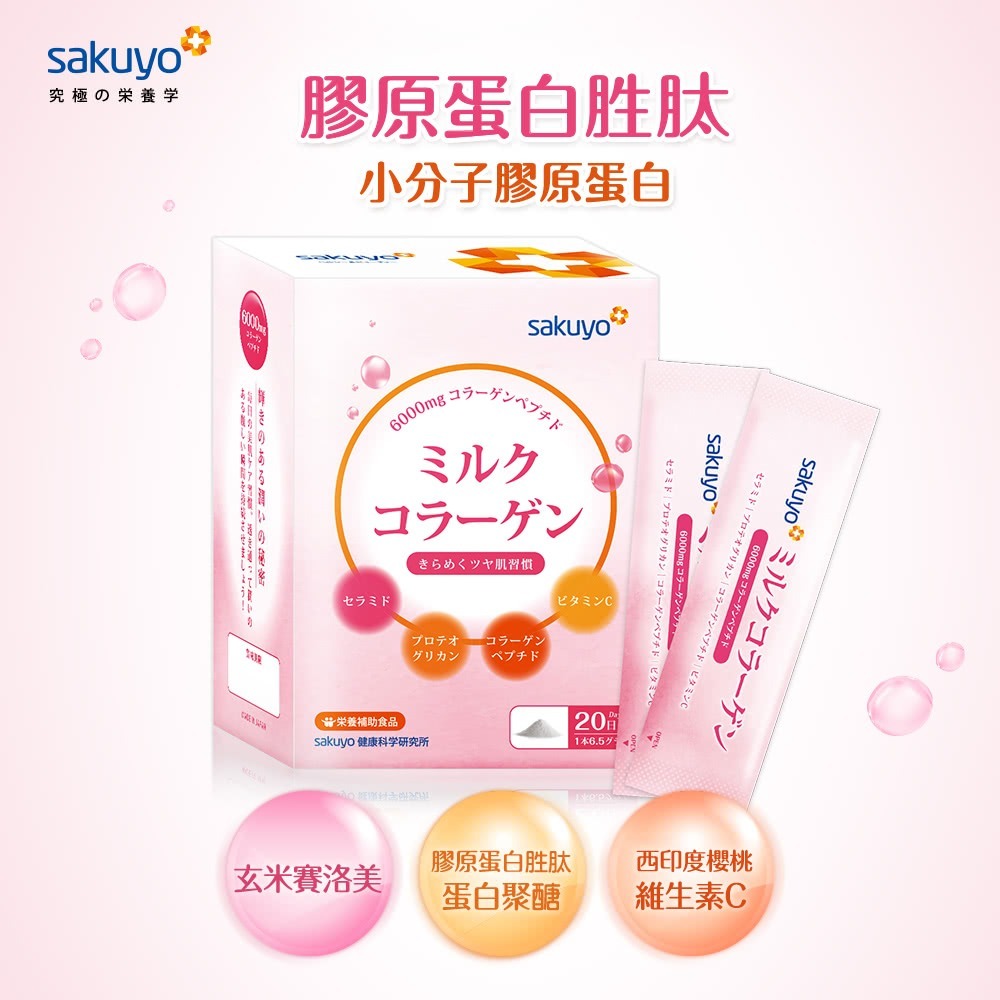 sakuyo 經典禮盒(膠原蛋白+纖美B3益生菌)-細節圖3