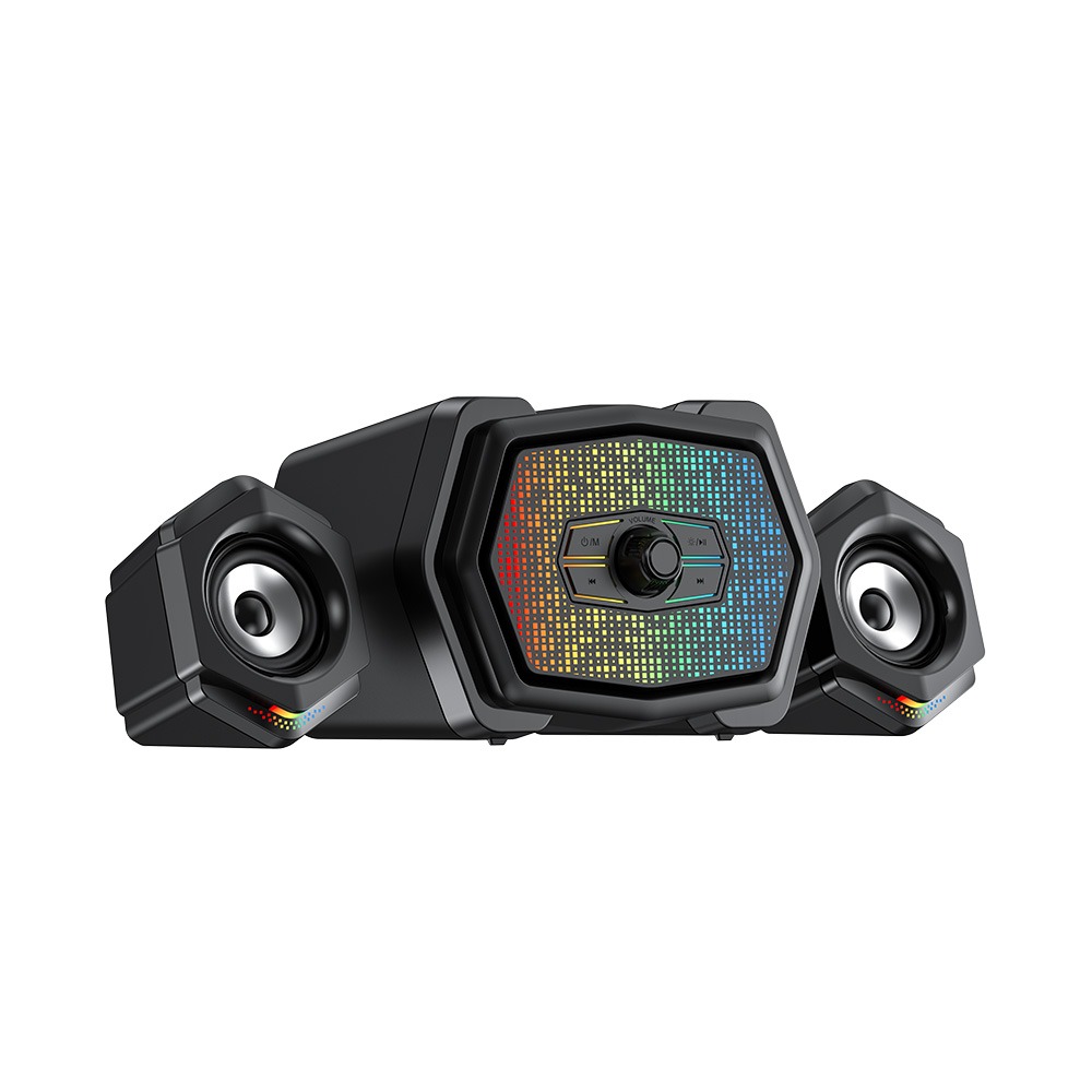 Abee 快譯通 2.1聲道多媒體燈光電腦喇叭(PC-335W)-細節圖3