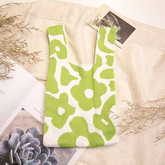 SICO厚實針織花色小提袋 (多種款式)-規格圖11