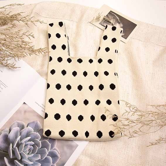 SICO厚實針織花色小提袋 (多種款式)-規格圖11