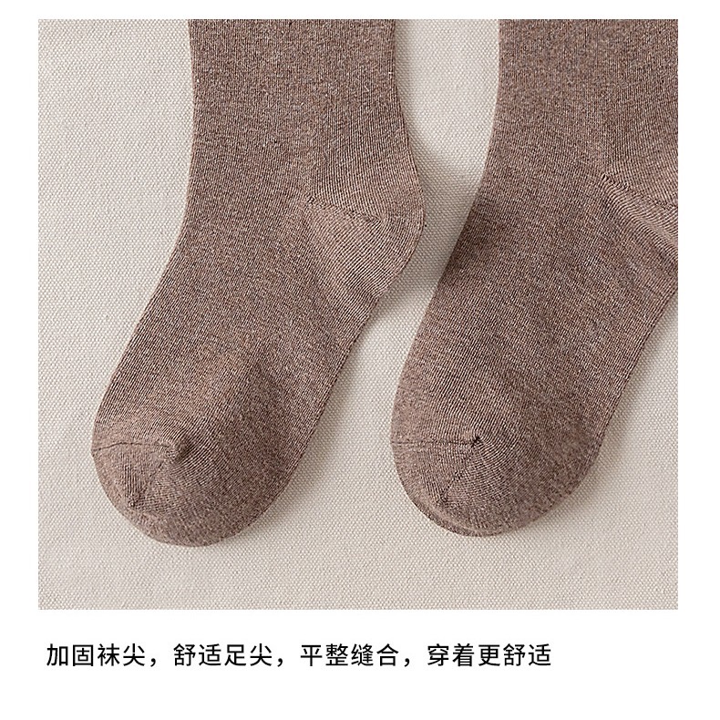 哈囉襪底家 台灣現貨 四季款長筒襪純色長襪 襪 長筒襪 女襪 日系jk小腿襪 膝上學生襪 壓力襪 ins韓版過膝襪女棉質-細節圖8