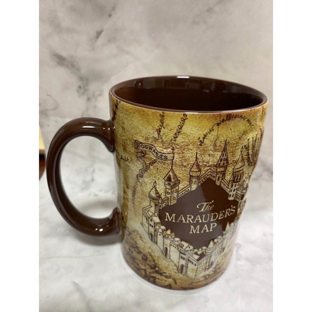 日本 環球影城 哈利波特 劫盜地圖 馬克杯 Marauder＇s Map-細節圖4