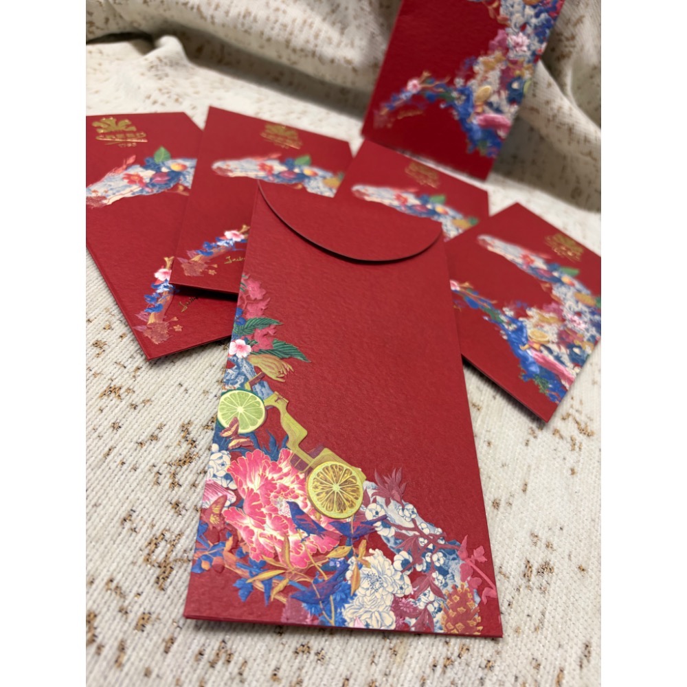 CREED紅包 限量2026金駿奔騰迎春紅包袋(1組5入）精品紅包-細節圖2