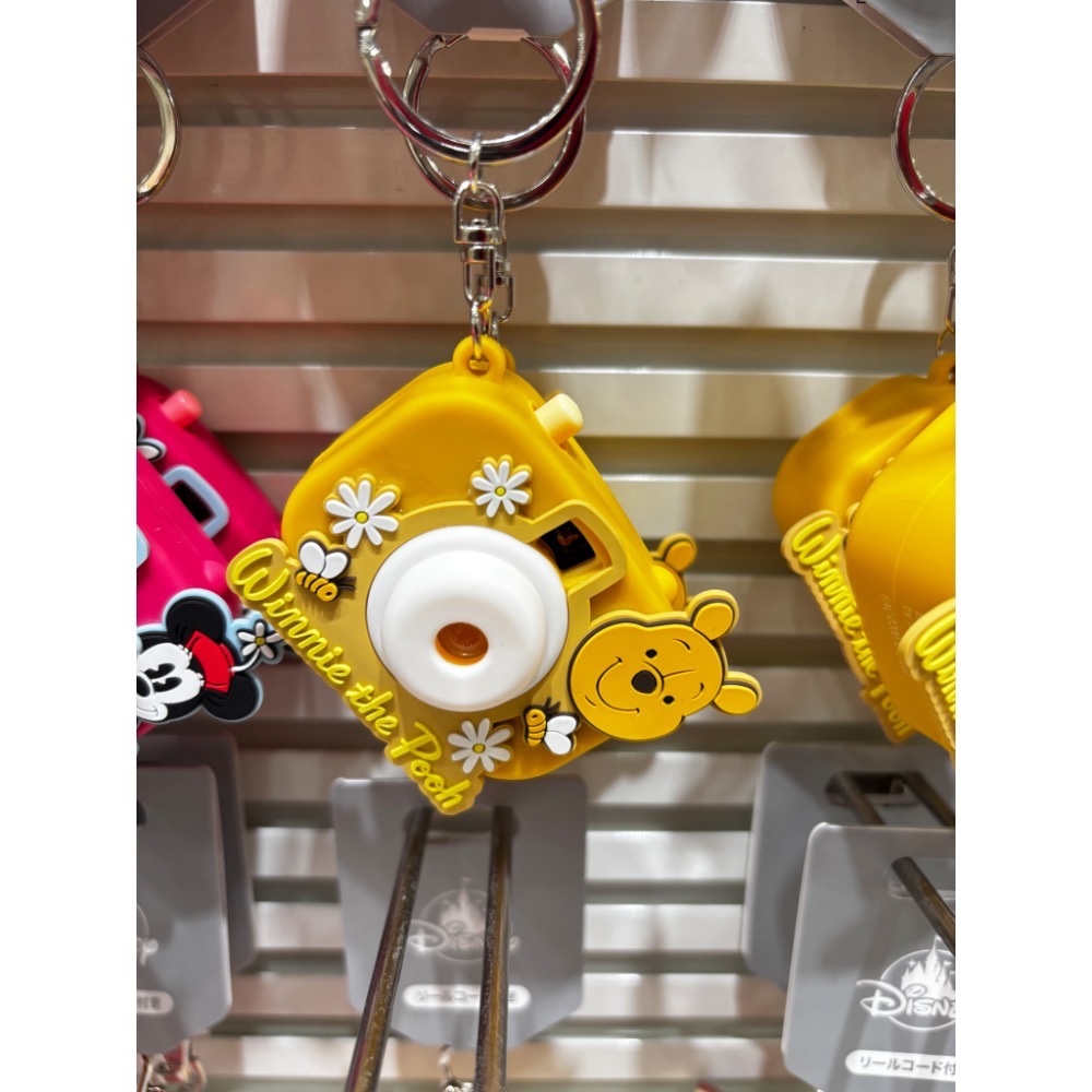 迪士尼商店 store 閃光照相機 鑰匙圈 小熊維尼 米奇-細節圖2