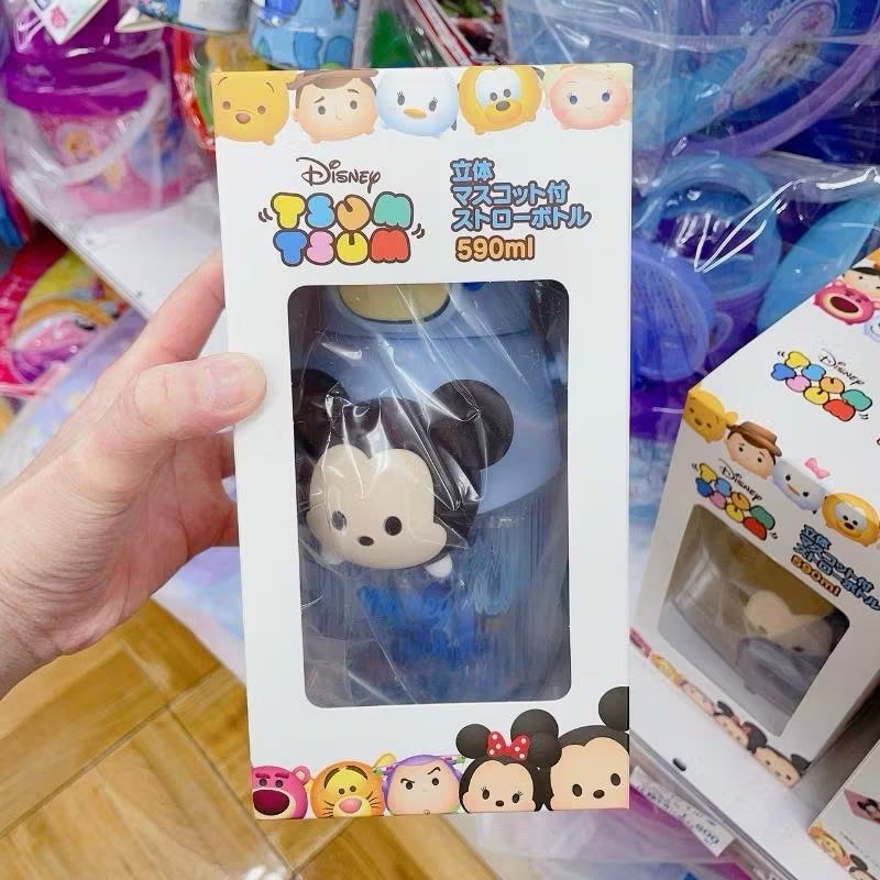 彈蓋水壺590ml 迪士尼 米奇 米妮-細節圖3