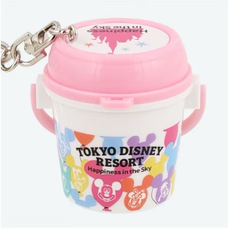 日本🇯🇵 爆米花鑰匙圈 粉爆米花桶 東京迪士尼-細節圖2