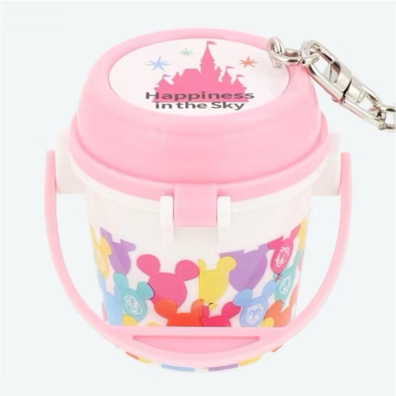 日本🇯🇵 爆米花鑰匙圈 粉爆米花桶 東京迪士尼-細節圖3