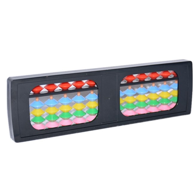  台灣現貨 兒童13檔算盤 彩色算盤 小學生小算盤-細節圖6