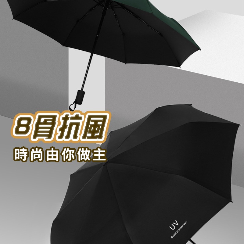 台灣現貨 抗UV晴雨傘 自動摺疊傘 雨傘 自動傘 晴雨傘 情侶傘 折傘 摺疊傘 雙人傘 折疊傘 防曬傘-細節圖3