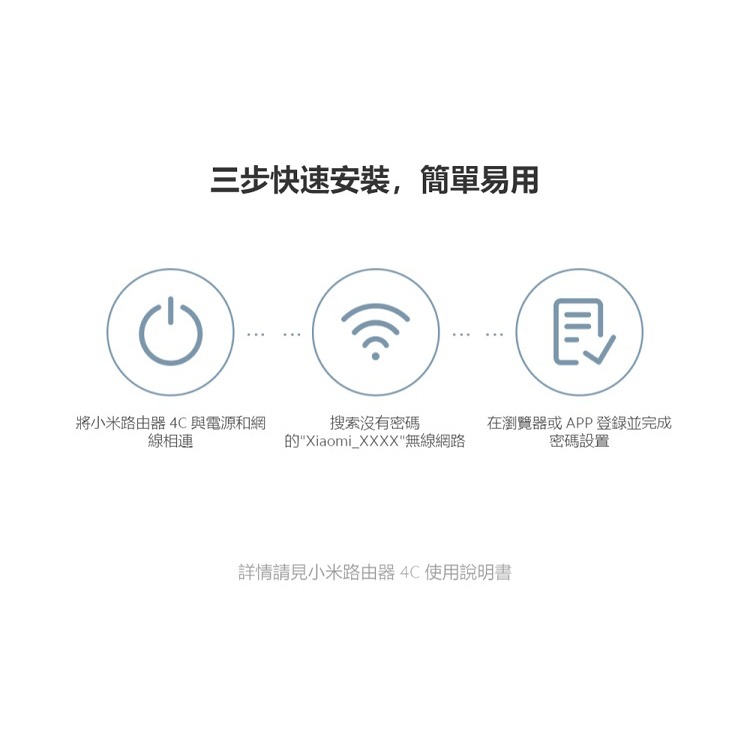 小米路由器4c 分享器 路由器 數據機 網路分享器 四天線 Wifi WIFI分享器 小米路由器-細節圖9