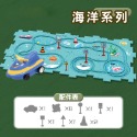 兒童益智軌道車(台灣現貨) 小汽車DIY拚圖場景玩具男孩3-6嵗多功能 diy軌道 電動車 百變軌道車 電動軌道車-規格圖11