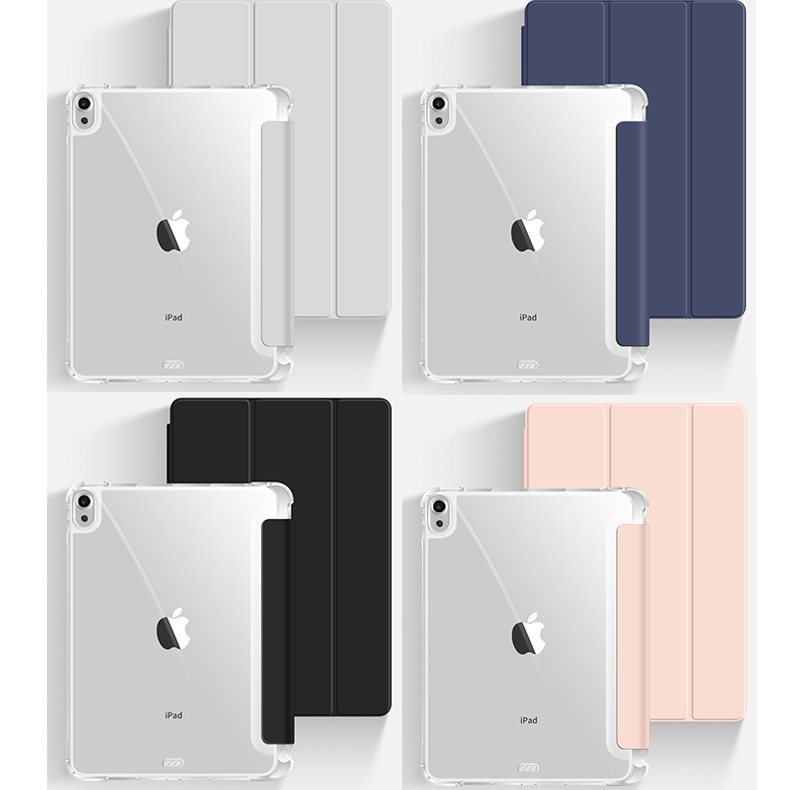 空壓三折IPAD套2019iPad AIR護殼air2保護殼2018新iPad8保護套air殼mini4 mini5皮套-細節圖11