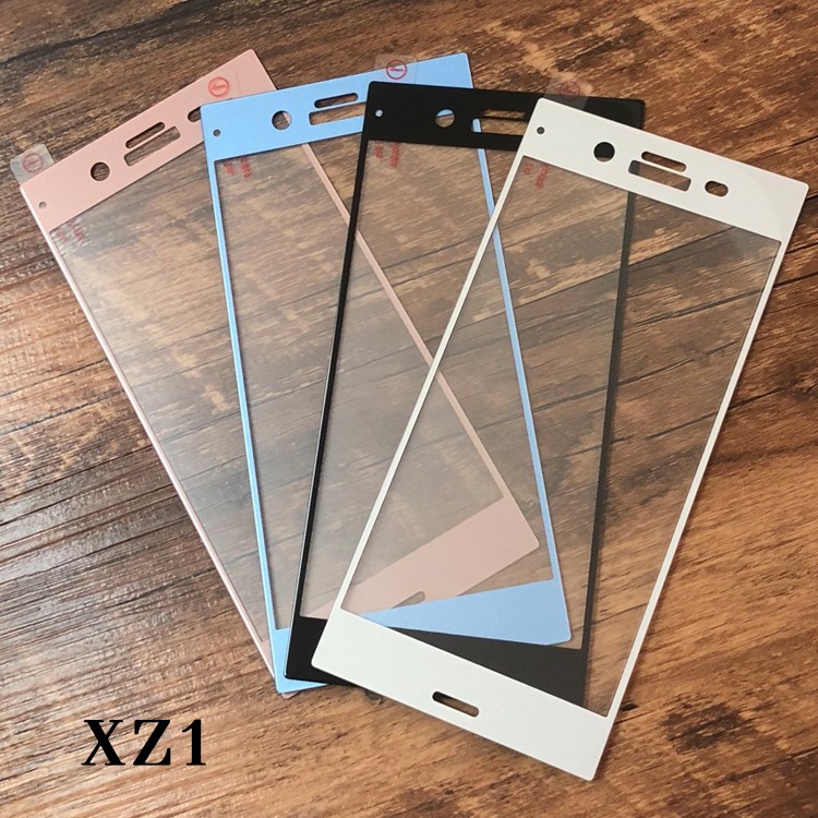 滿版全膠玻璃貼Sony XZ XZs XZ1 XZ2滿版保護貼 不怕彩虹紋-細節圖7