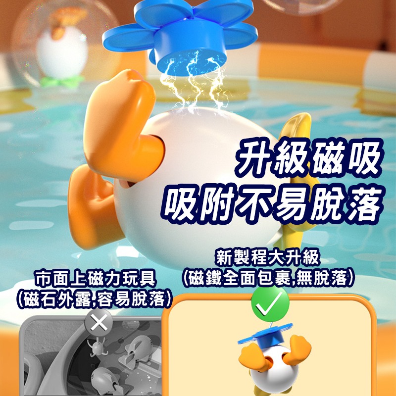 彈跳轉盤玩具 付釣具 飛天小鴨 小象玩具 小黃鴨玩具 親子互動玩具 益智玩具 兒童玩具 男女孩禮物 彈跳轉盤玩具-細節圖5