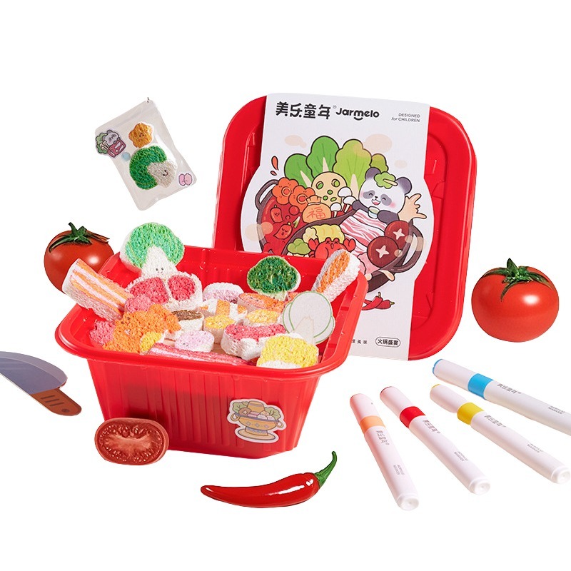 火鍋捏捏樂  材料包 創意趣味兒童手作 手作便當 DIY手作 DIY便當 迷你便當 親子合作 親子活動 扮家家酒-規格圖11