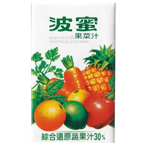 波蜜果菜汁 250ml 2瓶