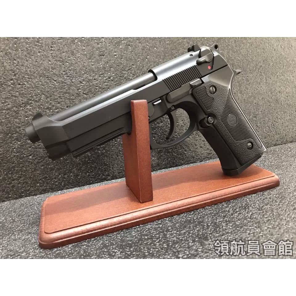【領航員會館】台灣製造 實木槍架 iGUN手槍架 展示架 收藏擺飾瓦斯槍CO2槍克拉克G17 G18 M1911 PPQ-細節圖5