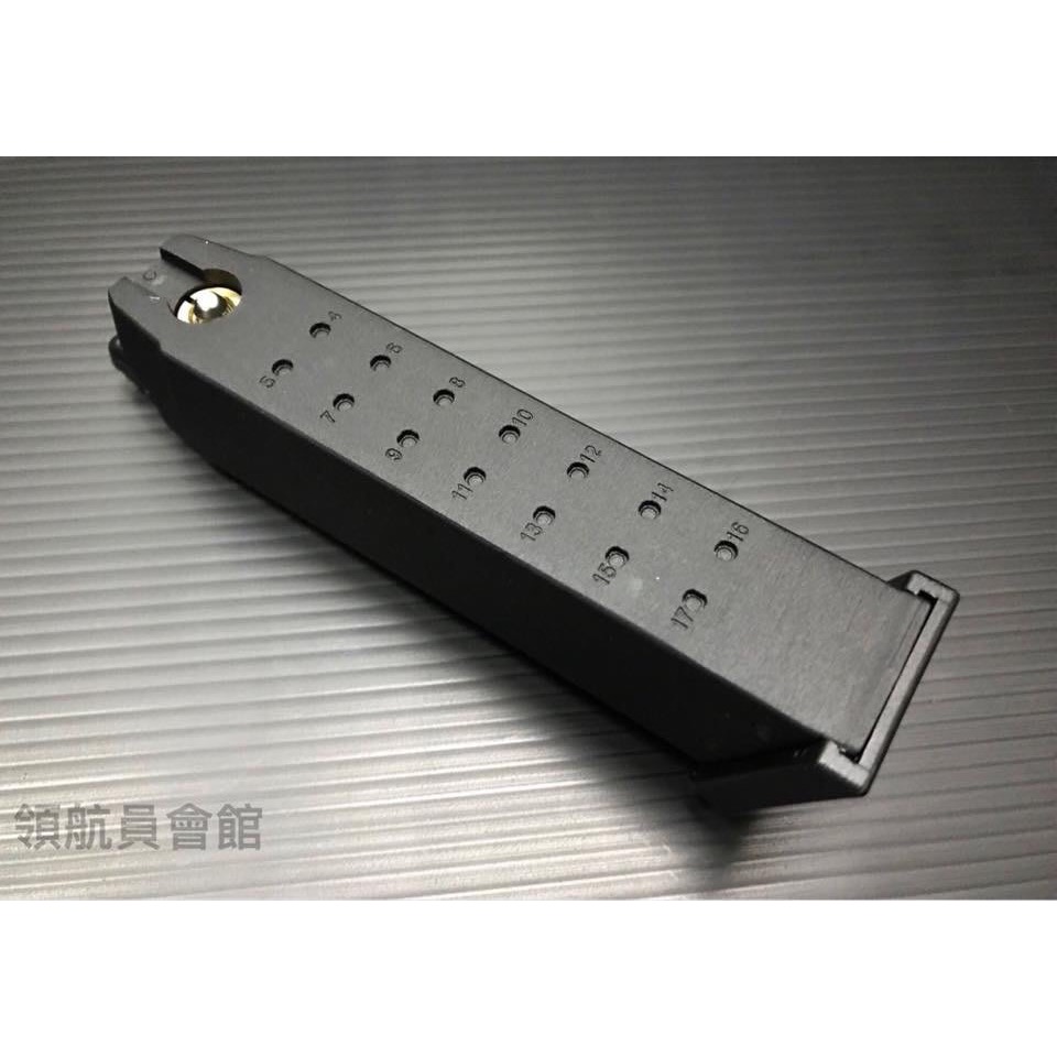 【領航員會】KJ克拉克 瓦斯彈匣 適用G17/G18/G19/KP13/G32C/G23通用AAP01通用WE-細節圖2