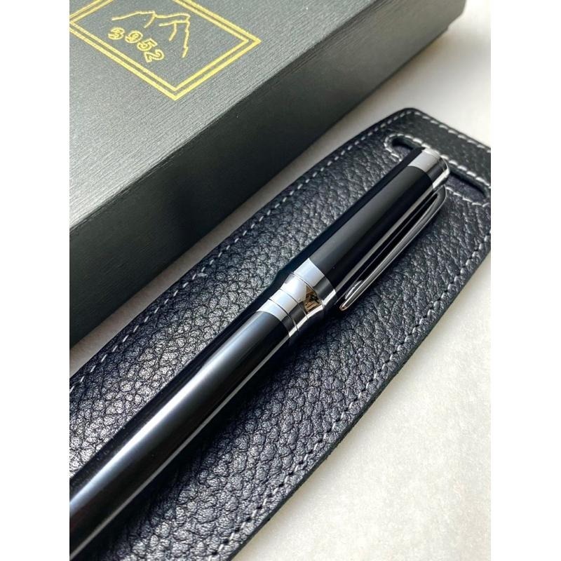 3952老山羊-西拉雅 黑之明 白鋼尖鋼筆-細節圖6