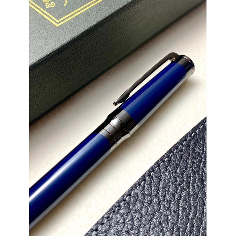 3952老山羊-西拉雅 森之藍 雙色鋼尖鋼筆-細節圖5