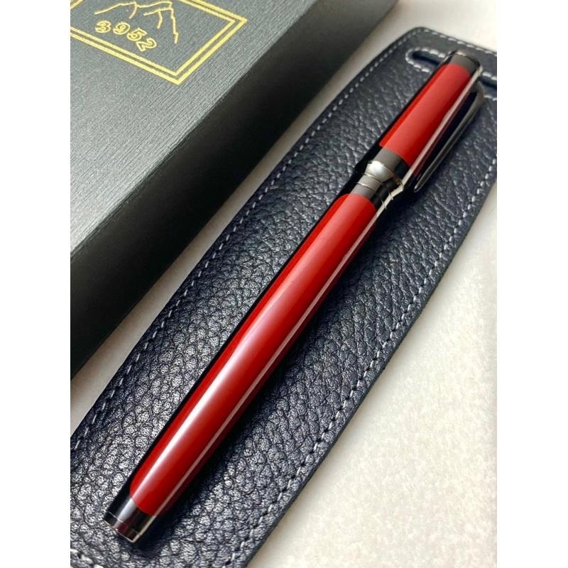 3952老山羊-西拉雅 櫻之紅 玫瑰金鋼尖鋼筆-細節圖2