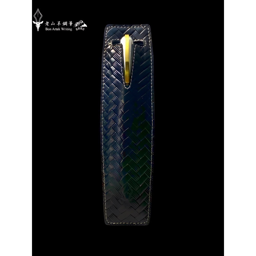 3952老山羊-各色真皮筆套 台灣老師傅純手工縫製款-細節圖4