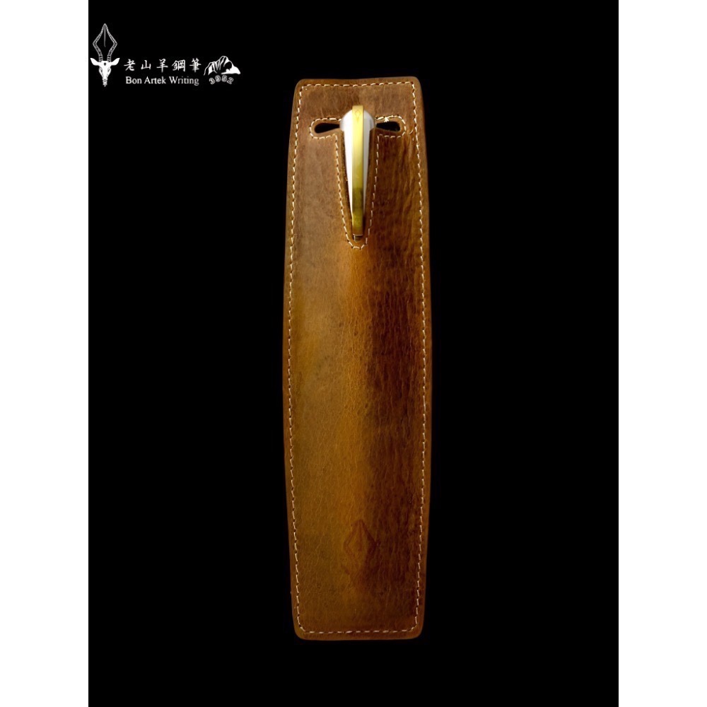 3952老山羊-各色真皮筆套 台灣老師傅純手工縫製款-細節圖5