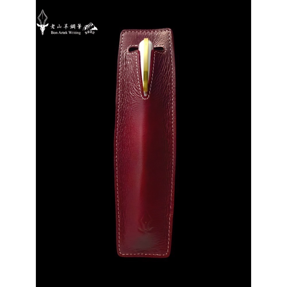 3952老山羊-各色真皮筆套 台灣老師傅純手工縫製款-細節圖9