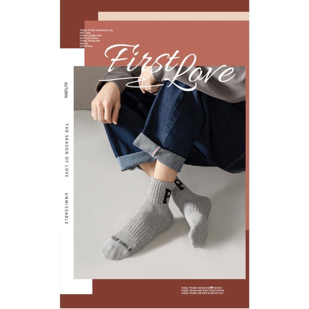 男女情侶襪 中筒夏季外穿百搭純色韓國ins風時尚運動透氣棉襪 親膚透氣 棉襪-細節圖5