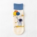 哈囉襪底家 現貨在台  宇宙人插畫休閒襪子 創意多彩襪子 卡通女生棉襪 各種標語襪-規格圖7