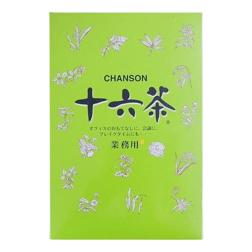 日本《CHANSON》十六茶 無糖茶包 業務用 6gx50包/盒-細節圖2