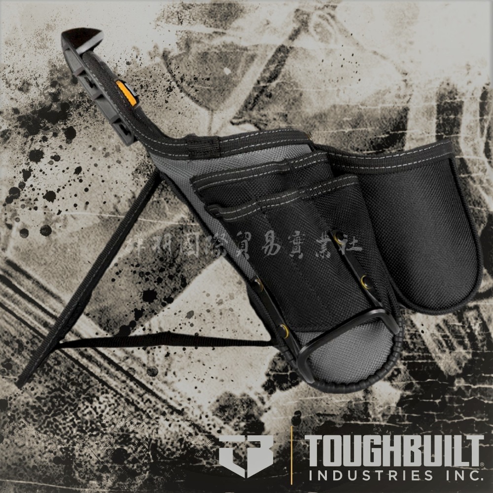 『快扣式腰包系列 』【TB-CT-01】美國 托比爾 TOUGHBUILT  多層大口袋槌架包 釘袋 鉗袋 工作袋-細節圖2