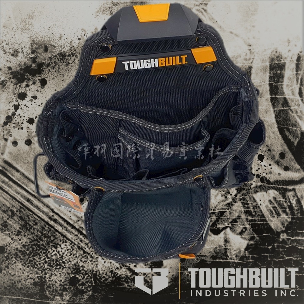 『快扣式腰包系列 』【TB-CT-01】美國 托比爾 TOUGHBUILT  多層大口袋槌架包 釘袋 鉗袋 工作袋-細節圖3
