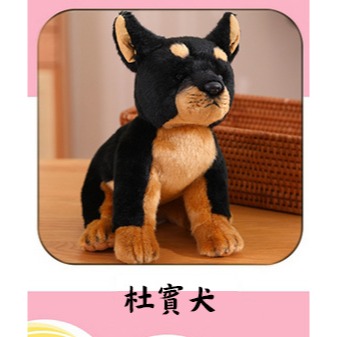 ((台灣現貨))仿真可愛毛絨狗狗拉布拉多 馬爾濟斯犬 比熊犬 博美 邊界牧羊犬公仔玩具擺件安撫娃娃 生日禮物 聖誕節禮物-規格圖11